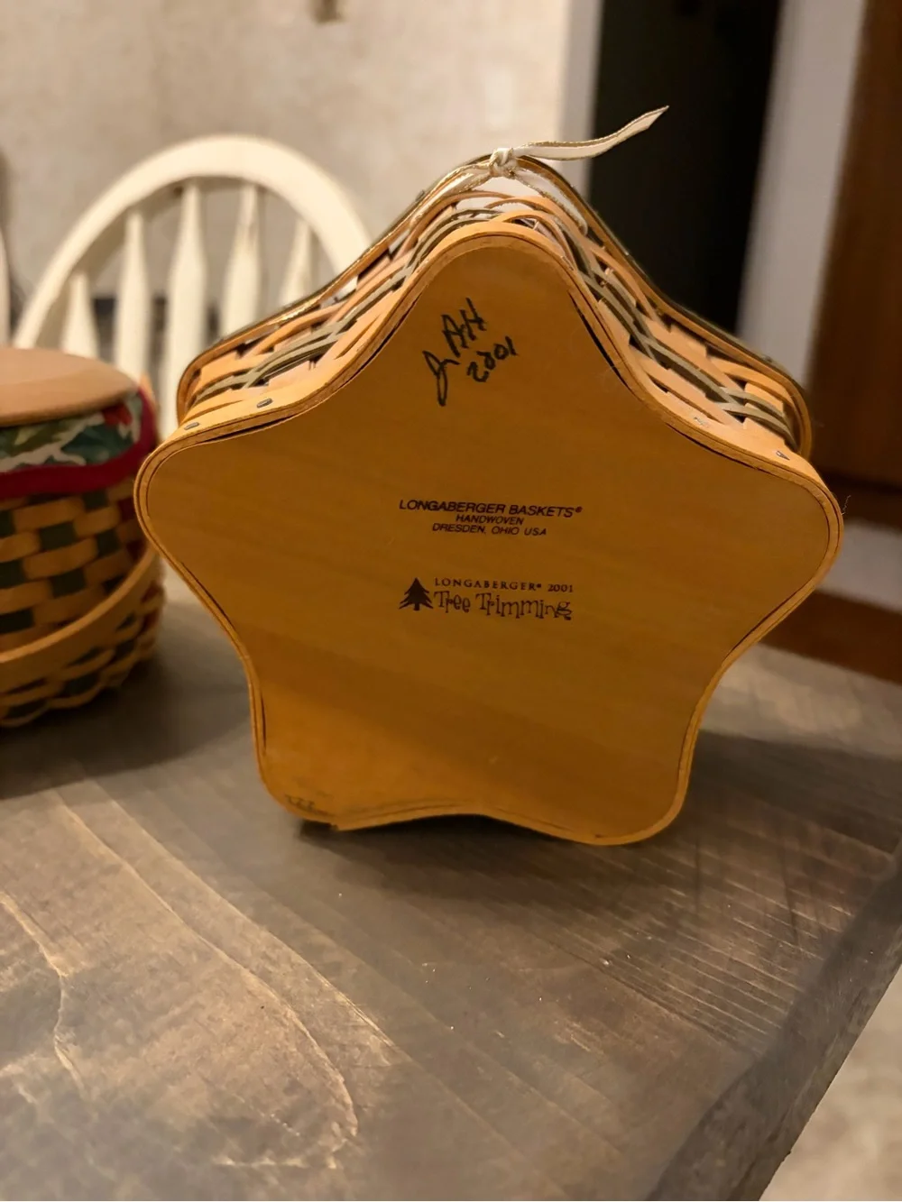 Longaberger “Tree Trimming” Baskets (Set of 2)